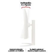 Movimiento de abajo hacia arriba Monitor 32sr75u